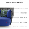 Combinação de sofá ao ar livre de lazer ao ar livre